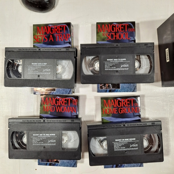 Granda Media Georges Simenon Maigret VHS Box Set - Picture 3 of 5